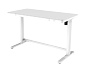 MEDION® höhenverstellbarer Schreibtisch, weiß, 120 x 60 cm