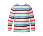 Strickjacke, gestreift