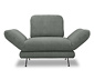 DOMO collection Sessel »Saletto«, mint-grau meliert