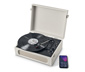 Tragbarer Retro-Plattenspieler mit Bluetooth®-Funktion