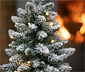 Evergreen LED-Weihnachtsbaum mit Jutetopf, ca. 90 cm