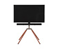 ONE FOR ALL Universal-TV-Ständer »Quadpod WM7475«, Walnut und Gun-Metal 32"-70"
