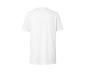 2 T-Shirts mit V-Ausschnitt, weiß