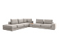 Ecksofa »Tarek«, links, platingrau