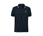 Piqué-Poloshirt, navy