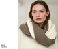 NAH/STUDIO Cashmere-Schal | ungefärbtes Ziegenhaar, Undyed Creme