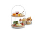 Etagere mit Brotkorb