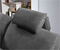 Ecksofa »Jonas«, links, quarzgrau