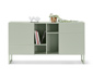 Sideboard mit Kufen, halboffen