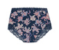 Highwaist-Panty, Blumen-Alloverprint
