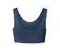 Seamless-Bustier, blau
