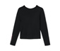 Kinder-Langarmshirt, schwarz