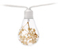 LED-Lichterkette mit Trockenblumen