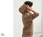 NAH/STUDIO Hoodie | nachhaltige Baumwolle, hazelnut