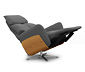 Relax-Liegesessel »Thimo«, motorisch mit Aufstehhilfe, fenstergrau