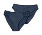 2 Slips, blau