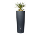 Garantia 2-in-1-Regentonne-Komplett-Set, ca. 350 l, graphit-grau