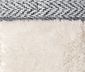 Teddy-Strickfleecejacke, grau