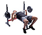 Christopeit-Sport-Hantelbank »WB 1000«, inkl. Langhantelset