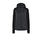 Strickfleece-Jacke