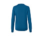 Merino-Pullover mit Rundhalsausschnitt, blau