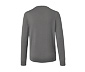 Merino-Pullover mit V-Ausschnitt, grau
