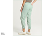 NAH/STUDIO Hose | Baumwoll-Leinen-Mix, Caribbean Blue