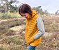 Hybrid-Softshellweste aus recyceltem Material