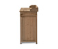 Gartenschrank mit Handtuchhalter
