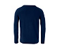 Cashmere-Pullover mit V-Ausschnitt, blau