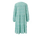 Bedrucktes Webkleid, aqua