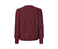 Grobstrickpullover mit Glitzergarn