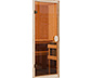 Karibu-Sauna »Taylor« mit Fronteinstieg, inkl. 9-kW-Bio-Kombiofen, ca. 196 x 196 cm