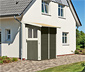 Karibu Anlehn-Gerätehaus, 19 mm (Wandala 1), terragrau