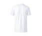 2 T-Shirts mit V-Ausschnitt, weiß