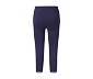 3/4-Leggings mit Spitzenborte, dunkelblau