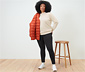 Sweatshirt mit Stickerei