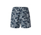 Badeshorts, blau mit Alloverprint