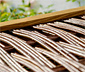 Mülltonnenbox, Weide, 1x 120 l