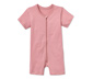 2 Shorty-Pyjamas, rosa-weiß