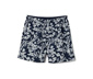 2 Web-Boxershorts, blau und mit Alloverprint