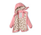 Thermo-Regenjacke, rosa