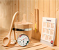 WEKA-Design-Sauna »Holm« mit 9,0-kW-Bio-Aktivofen