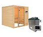 Karibu Sauna »Ciera«, Finnisch