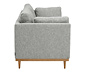 3-Sitzer-Sofa »Larsen«, hellgrau