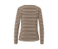 Gestreiftes Langarmshirt, braun