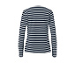 Gestreiftes Langarmshirt, blau