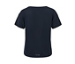 2-in-1-Kurzarm-Sportshirt, dunkelblau