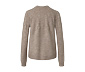 Grobstrick-Pullover mit Zopfmuster