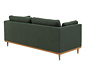 3-Sitzer-Sofa »Larsen«, grün